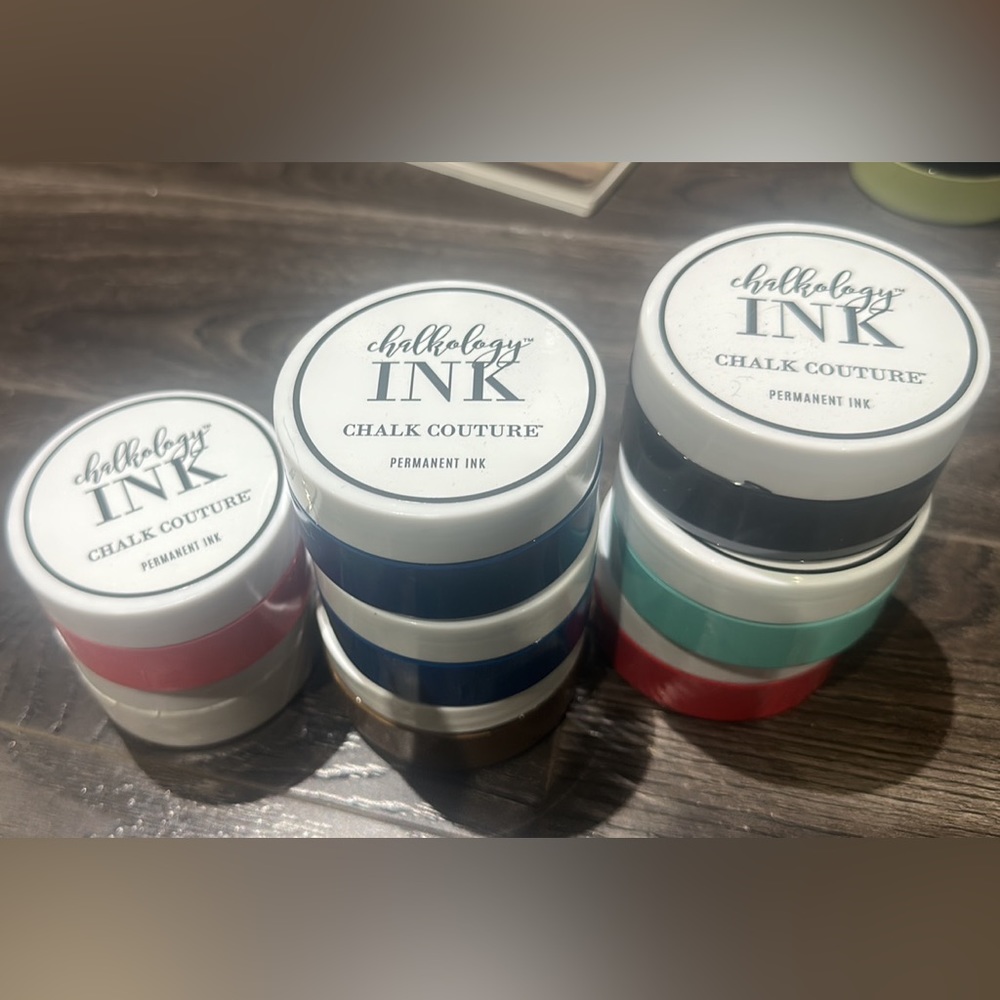 Chalk couture ink pastes